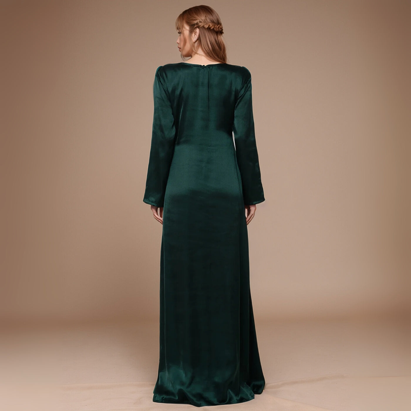 Emerald Elegance Kaftan