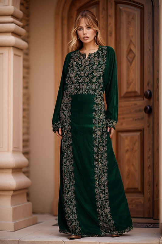 Emerald Elegance Thobe
