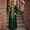 Emerald Majesty Moroccan Kaftan