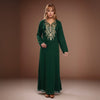 Emerald Moroccan Kaftan Gown
