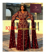 Dubai Moroccan Royal Islamic Modern Elegant caftan Arabic Party Wear Kaftan Farasha Maxi Floor Length Takshita Wear Dresses